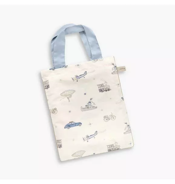 Transit Treasures Crib Sheet - Blue