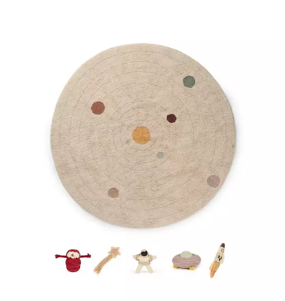 Washable Play Rug Solar System