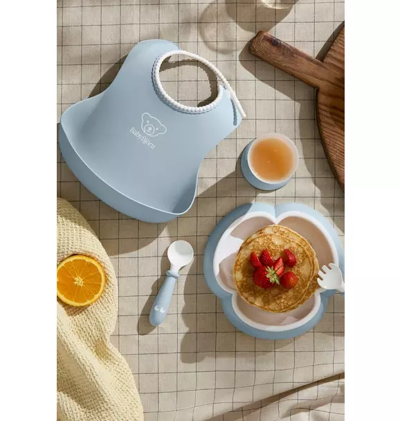 Baby Dinner Set, Powder Blue