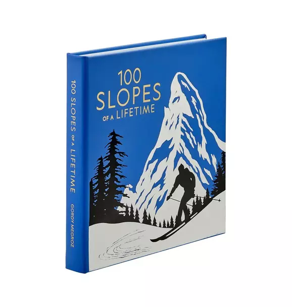 100 Slopes of a Lifetime: The World's Ultimate Ski and Snowboard Destinations Leather Bound Edition