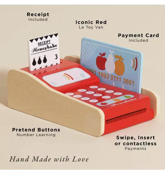 Wooden Shop Card Machine