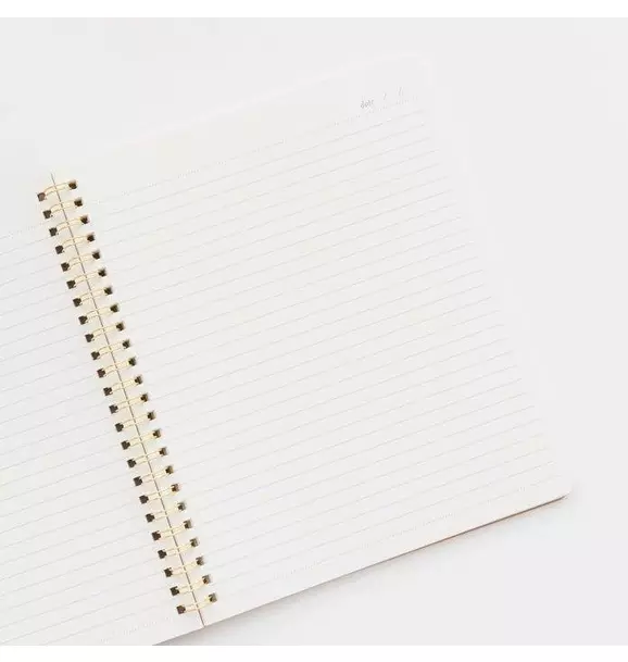 Spiral Notebook, Pale Pink