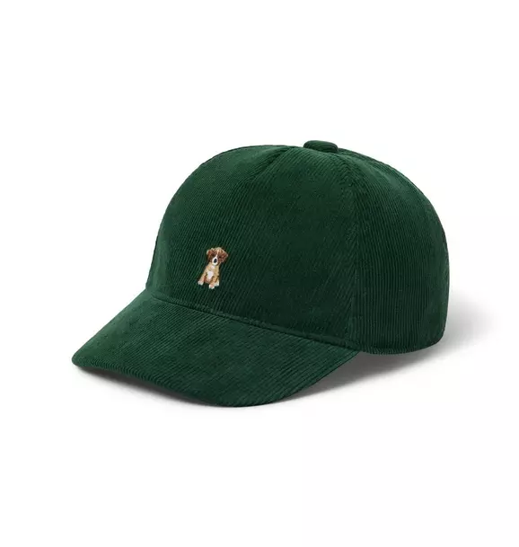Baby Corduroy Dog Cap