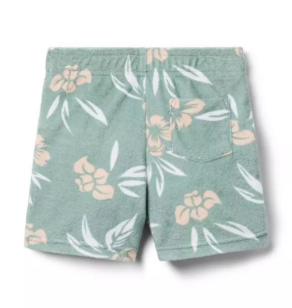 Tropical Floral Terry Short
