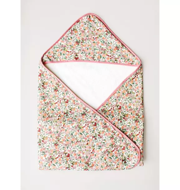 Peach Blossom Hooded Bath Towel