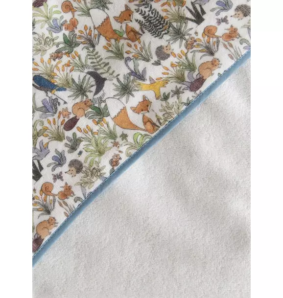 Foxy Forest Hooded Bath Towel