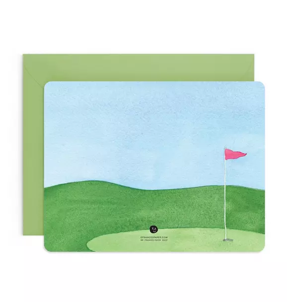 Golf Tee Flat Notes
