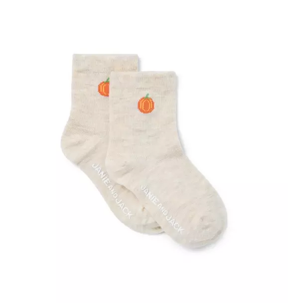Baby Pumpkin Sock