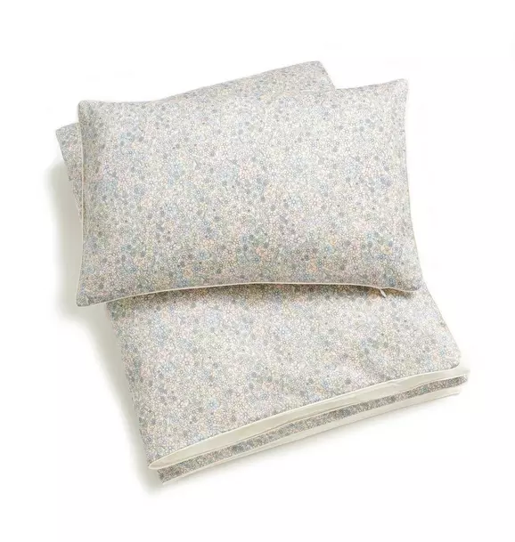 Enchanted Wildflowers Toddler Duvet Set - Ivory