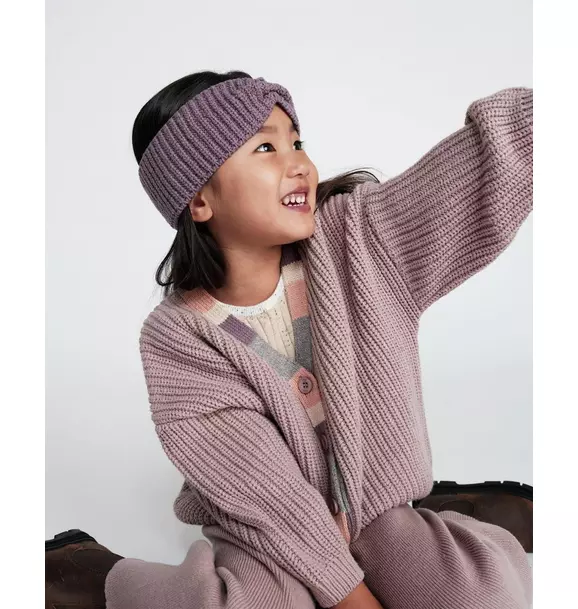 Cardigan Chunky - Ash Rose