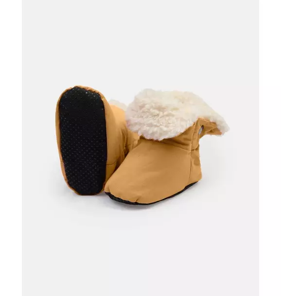 Baby Booties - Benji Sherpa - Cognac