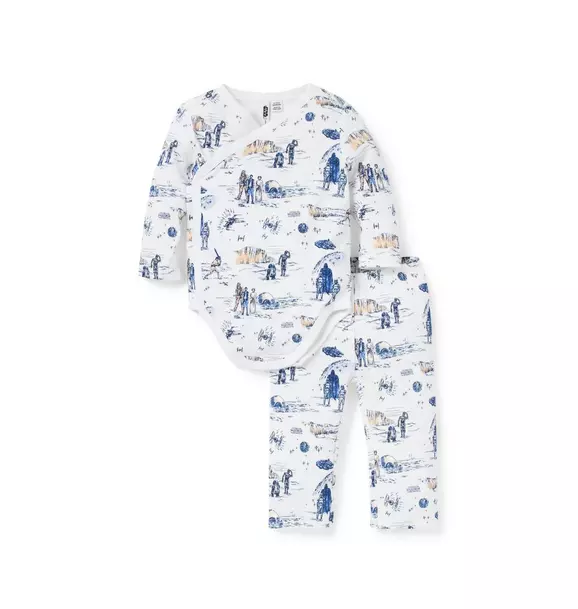 STAR WARS Baby Toile Wrap Matching Set