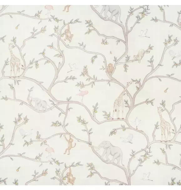 Animal Parade Swaddle - Ivory