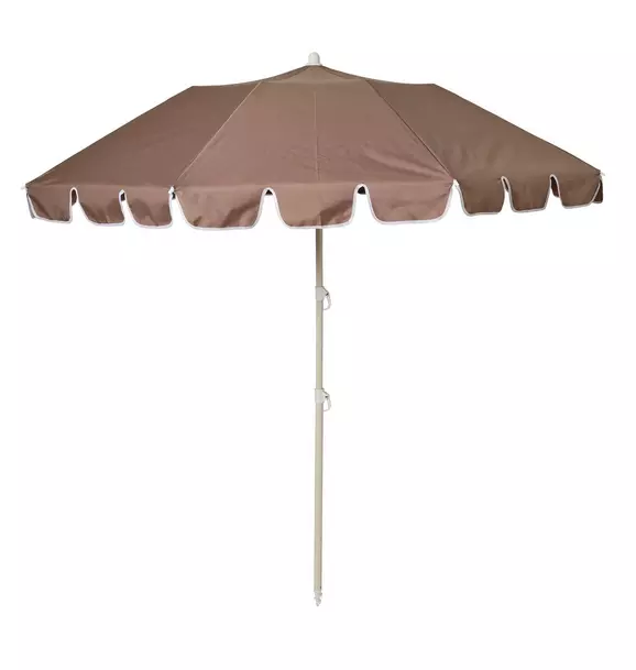 Compact Beach Umbrella: Rustico Driftwood