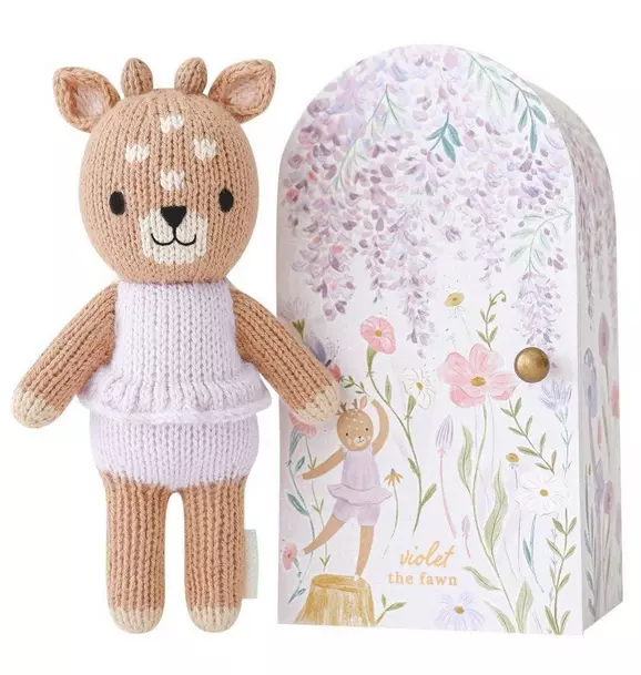 Tiny Violet the fawn
