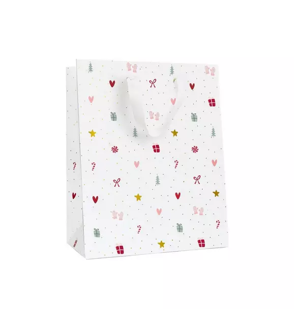 Santa's Workshop Holiday Gift Bag