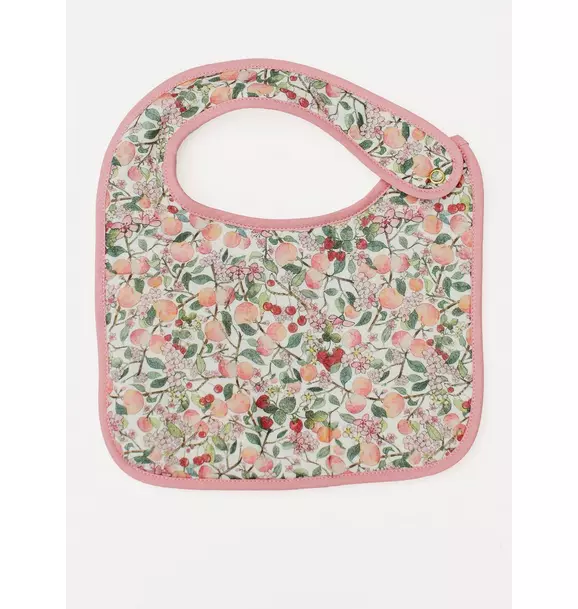 Peach Blossom Bib
