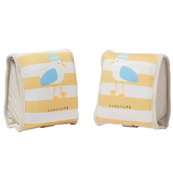 Kids Floaties: Sid The Seagull - Mustard Stripe