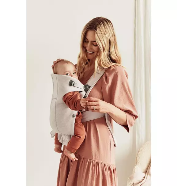 Baby Carrier Mini, 3D Jersey, Light Beige