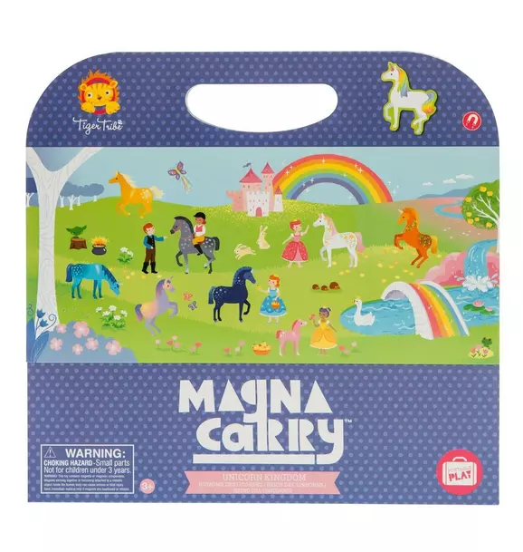 Magna Carry Magnetic Play Scene: Unicorn Kingdom