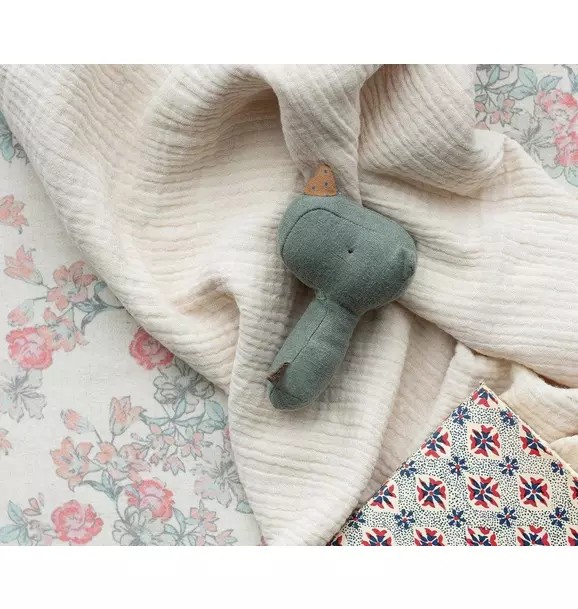 Lullaby Friend Rattles, Rhino - Pine