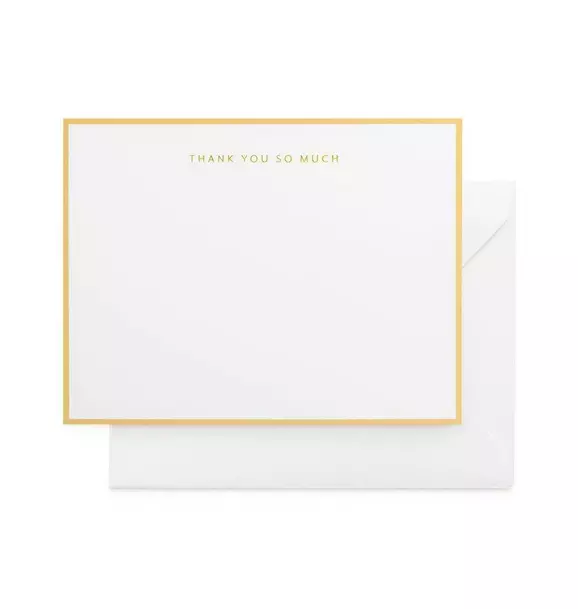 Thank You So Much Greeting Card