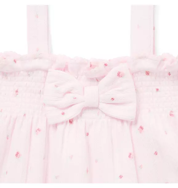 Baby Floral Pointelle Matching Set
