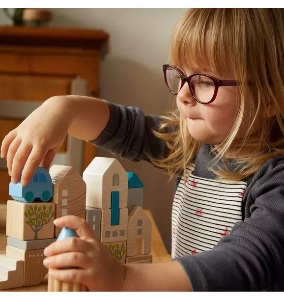 Bad Rodach 18 Piece Wooden Building Blocks