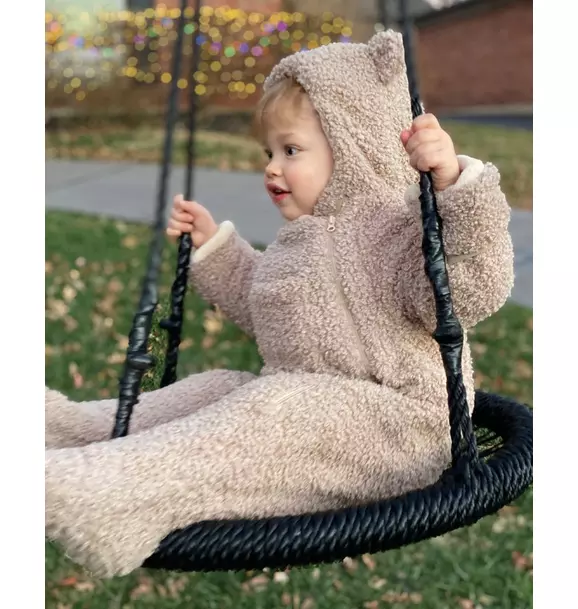 Jumpsuit Bébé Teddy - Oatmeal Teddy
