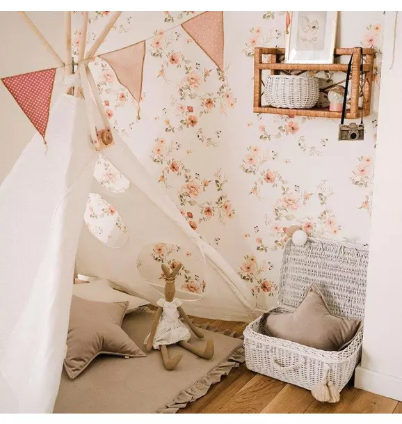 Floral Vintage Wallpaper