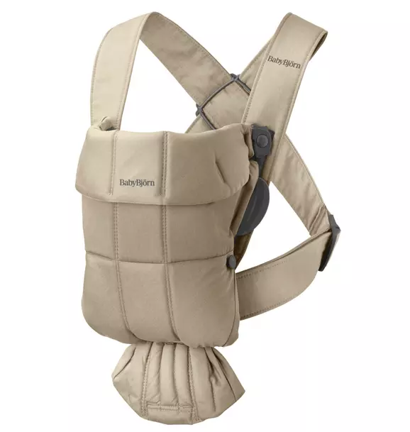Baby Carrier Mini, Woven, Beige