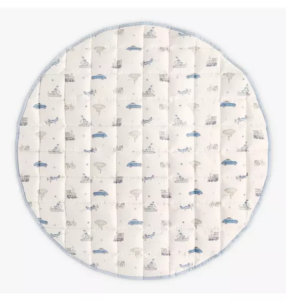 Transit Treasures Play Mat - Blue
