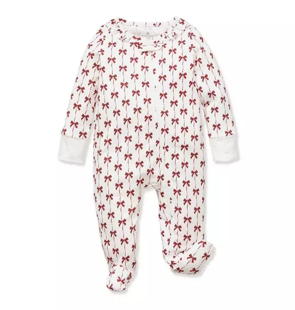 Baby's Pima Romper in Blissful Bows