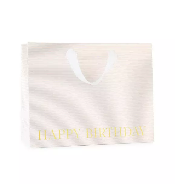 Rose Pinstripe Large Gift Bag