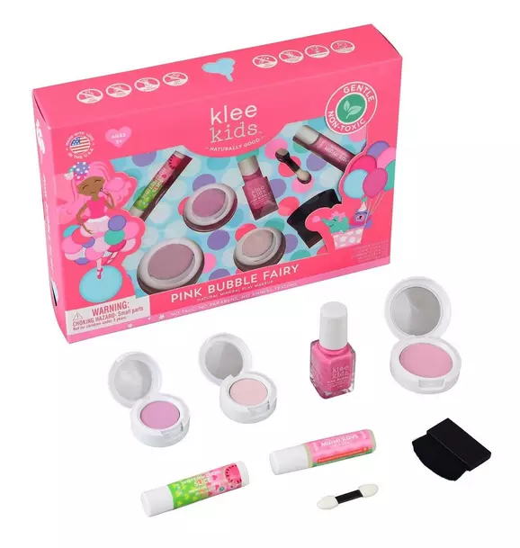 Pink Bubble Fairy - Kids' Play Makeup Set