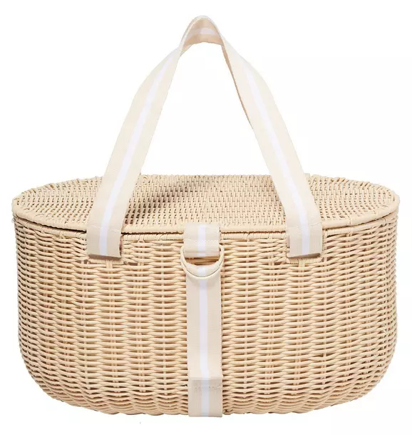 Large Picnic Basket: Le Weekend Natural