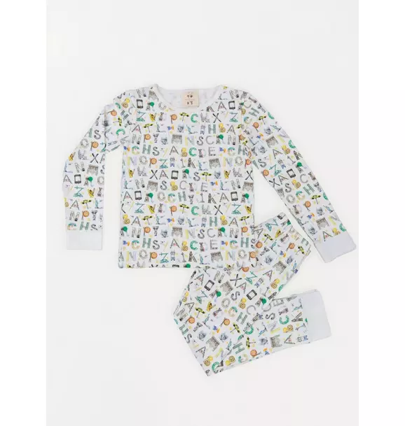 The Two Piece Pajamas-NYC Alphabet Soup
