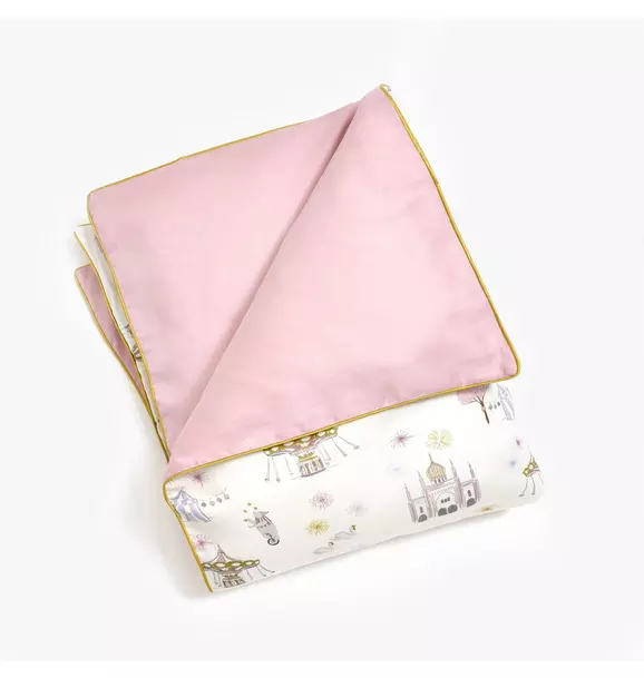 Adventures in Wonderland Baby Duvet Set - Rose