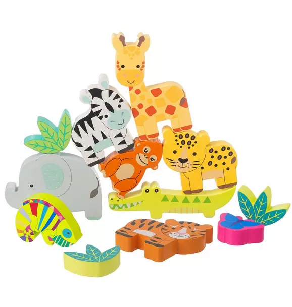 Stacking Jungle Animals Set