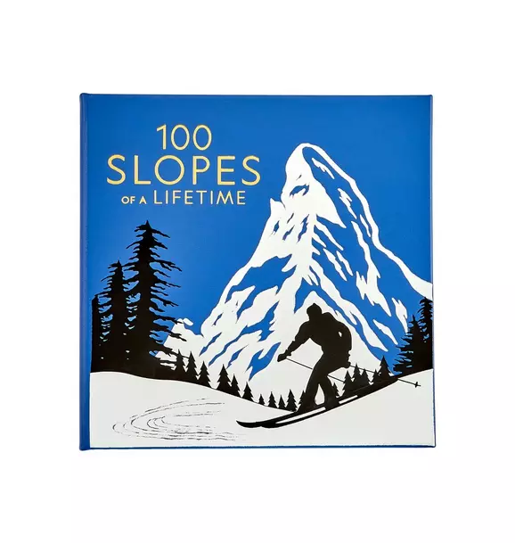 100 Slopes of a Lifetime: The World's Ultimate Ski and Snowboard Destinations Leather Bound Edition