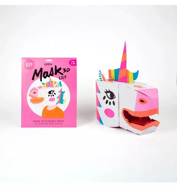 3D Mask Unicorn