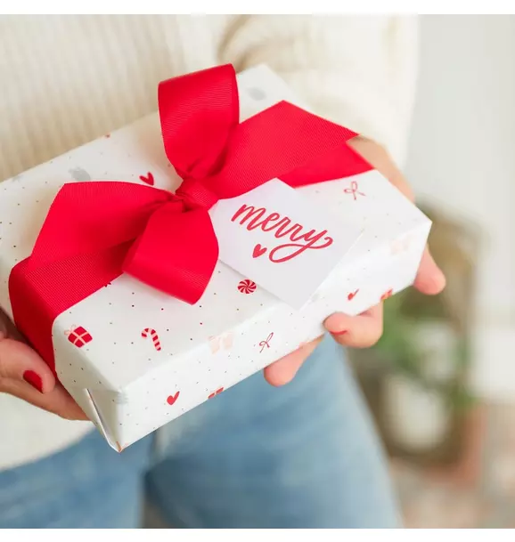 Santa's Workshop Gift Wrap Roll