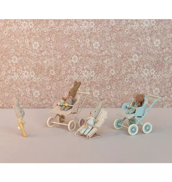 Stroller, Baby Mice - Rose
