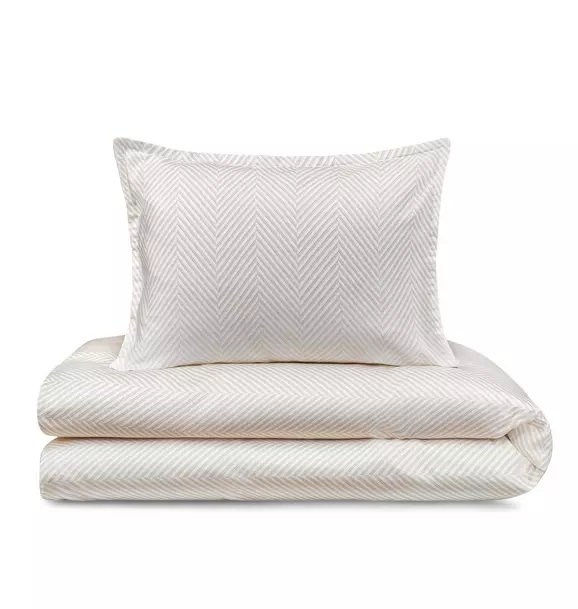 Leze Taupe 3 Piece Crib Set in Pouch