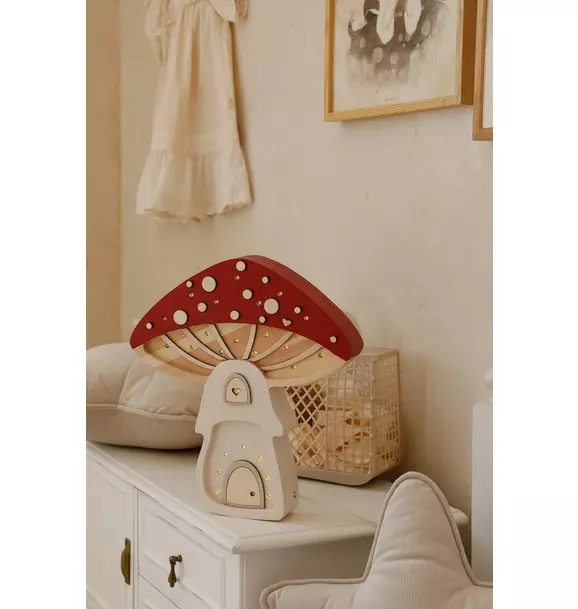 Mushroom House Lamp