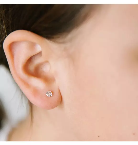 Diamond Stud Earrings