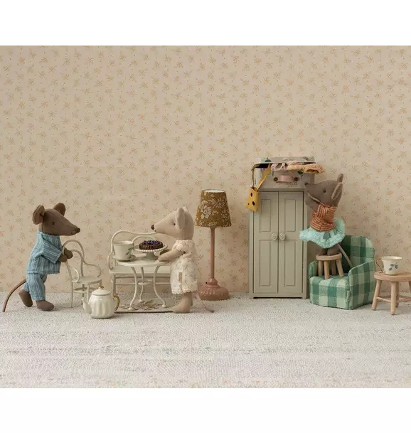 Café set, Mouse, Small - Off white