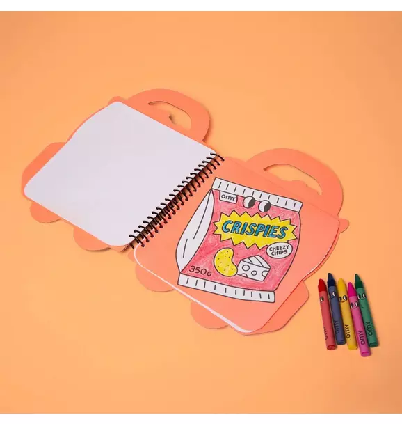 Yummy Super Coloring and Sticker Book