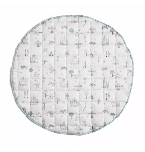 Adventures in Wonderland Play Mat - Aqua