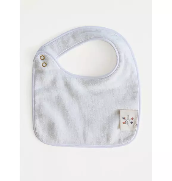 Blue Madame Butterfly Bib